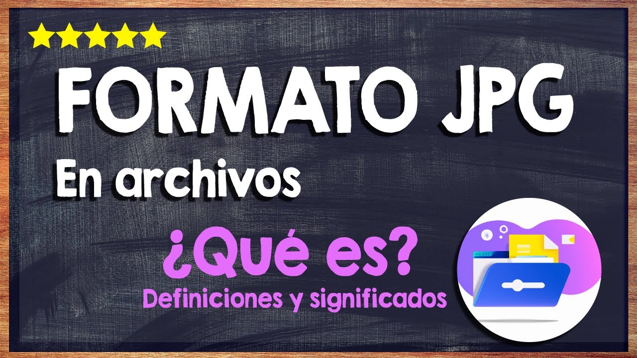 💻 &iquest;Qu&eacute; es el formato o extensi&oacute;n de archivo JPG? - Glosario de archivos y formatos 💻