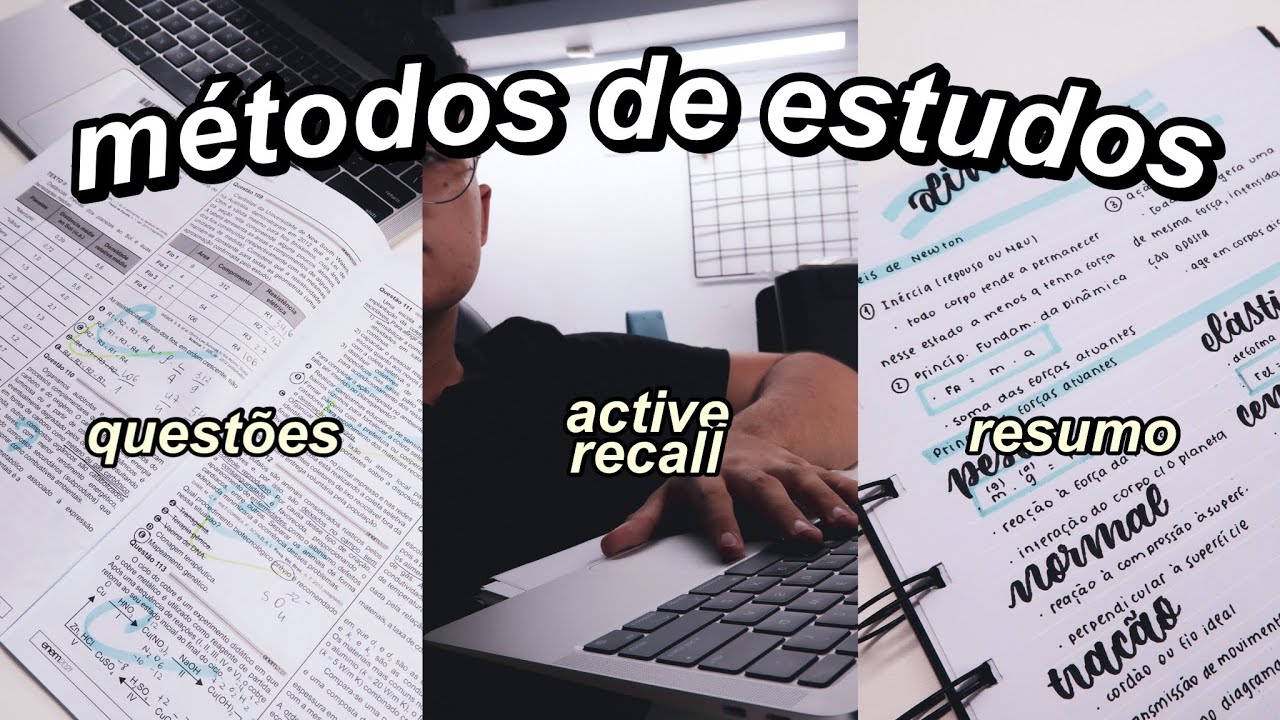 qual o melhor m&eacute;todo de estudos? (estudo por quest&otilde;es, resumos, autoexplica&ccedil;&atilde;o...) 🤯📘