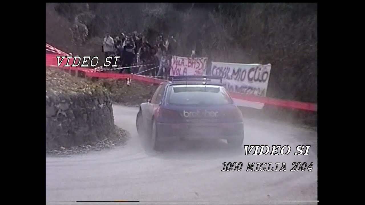 Rally 1000 miglia 2004....Video Si