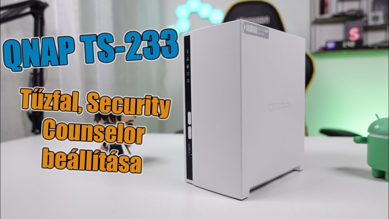 [TESZT] QNAP TS-233 | Tűzfal és Security Counselor beállítása