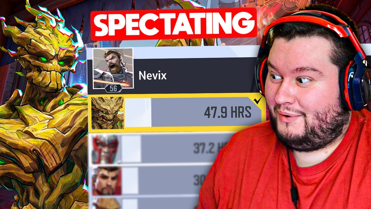 I SPECTATED THE #1 GROOT IN MARVEL RIVALS