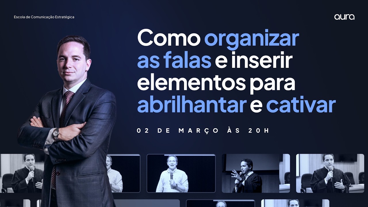 Como organizar as falas e inserir elementos para abrilhantar e cativar