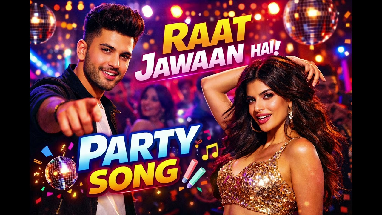 RAAT JAWAAN HAI 🔥 | New Hindi Party Song 2026 | Bollywood Dance Vibes | DJ Night Song #song #sad