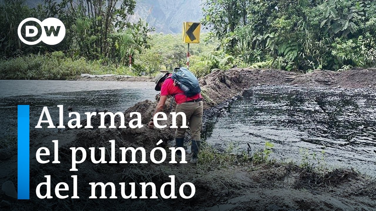 Derrame de petróleo en la Amazonía de Ecuador