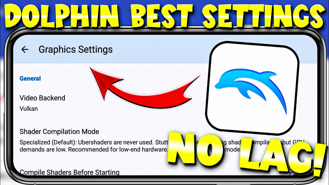 {2026}🔥Dolphin Emulator Best Settings For Android | 60 Fps No Lag Settings For Dolphin Emulator