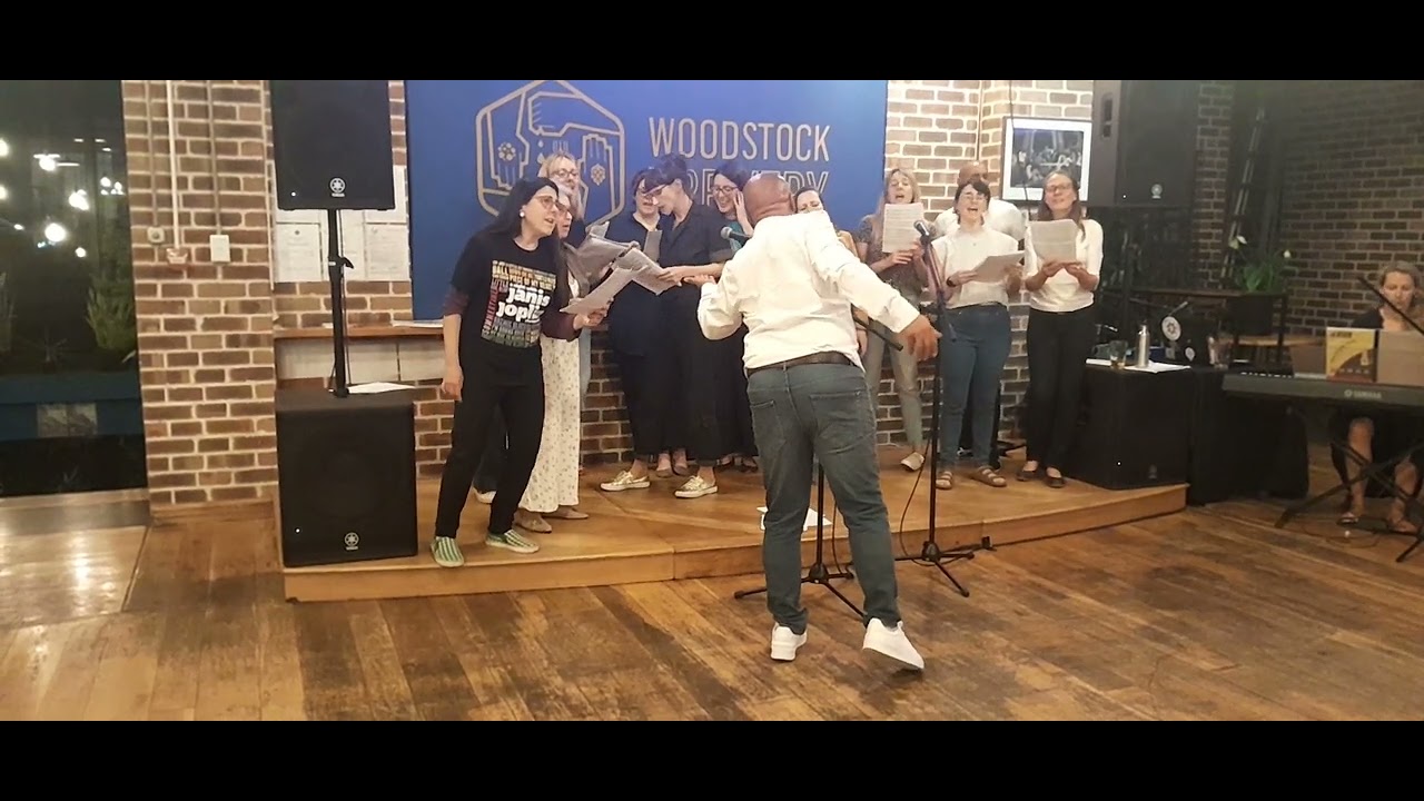 Cape Town Bar Choir (CTBC) first public performance 12 December 2024 @ The Woodstock Brewery