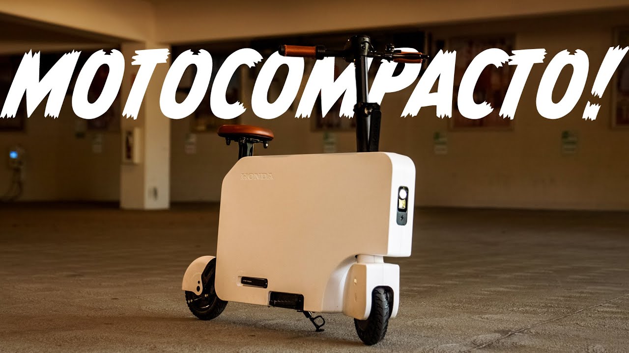 The Honda Motocompacto is an electric trunk bike for the modern day!