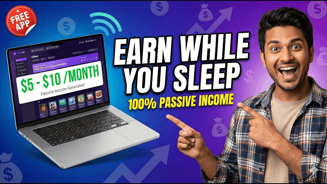 Earn Money While You Sleep | Share Your Internet & Get Paid | EarnApp Tutorial 2026
