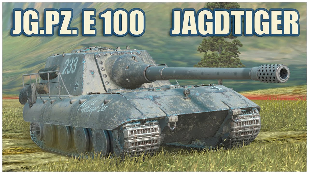 Jagdpanzer E 100 & Jagdtiger • WoT Blitz Gameplay