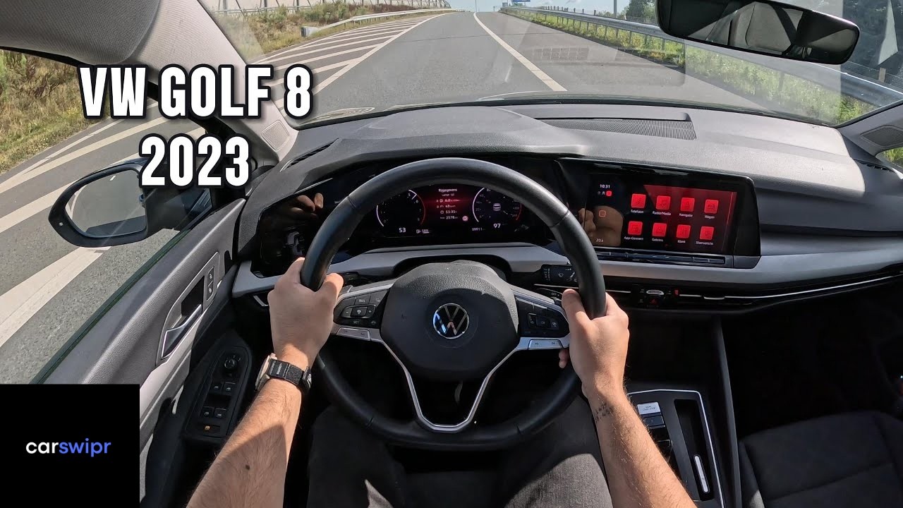 VW GOLF 8 2023 POV DRIVE