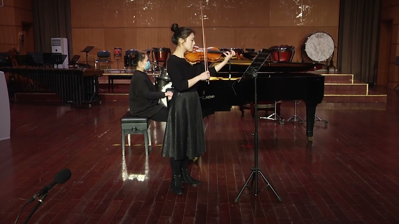 Handel   sonate pour violon et piano en Re majeur-Wang Yihan