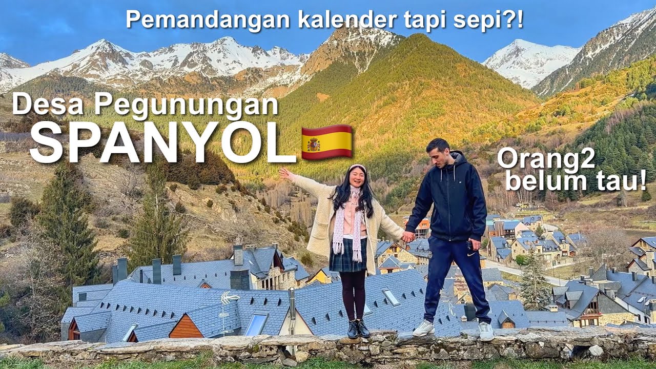 RAYAKAN ULTAH KAMI BERDUA TRIP KE PEGUNUNGAN SALJU SPANYOL!