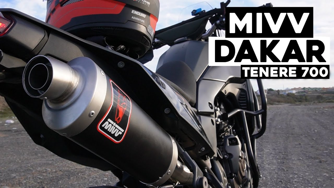 ¿El MEJOR ESCAPE para off-road? | MIVV Dakar Yamaha Tenere 700 2023