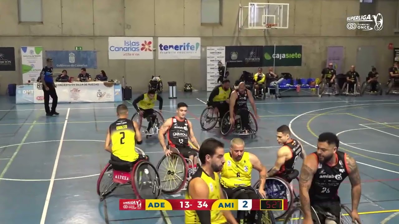 Santa Cruz ADEIN Tenerife Fundación CB Canarias - AMIAB Albacete | Superliga Fundación ONCE 25/26