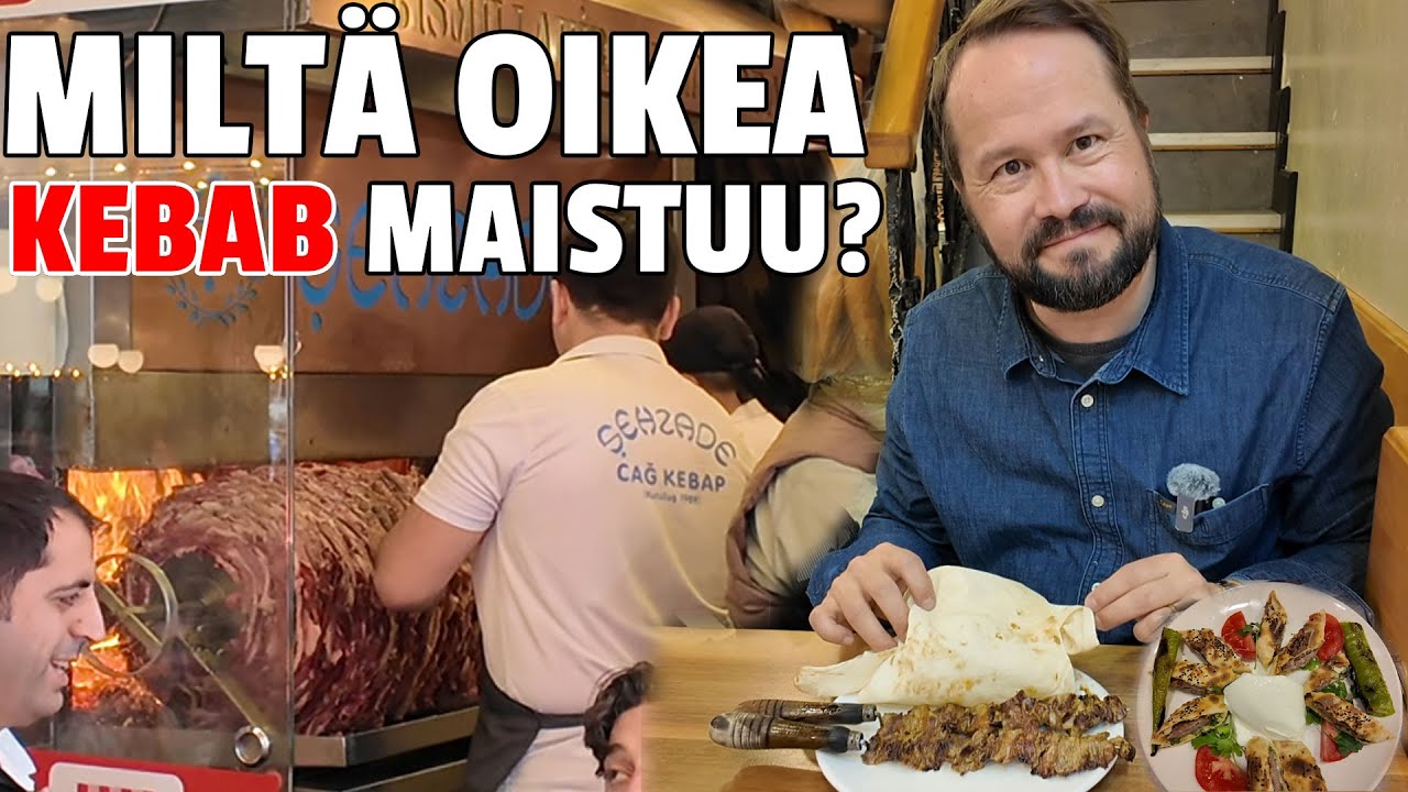 TESTISSÄ MAAILMAN PARAS KEBAB - TURKKI