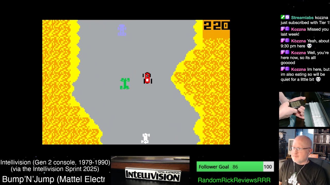 158 Intellivision Sprint - Bump N Jump, Dig Dug, Venture, Dracula.