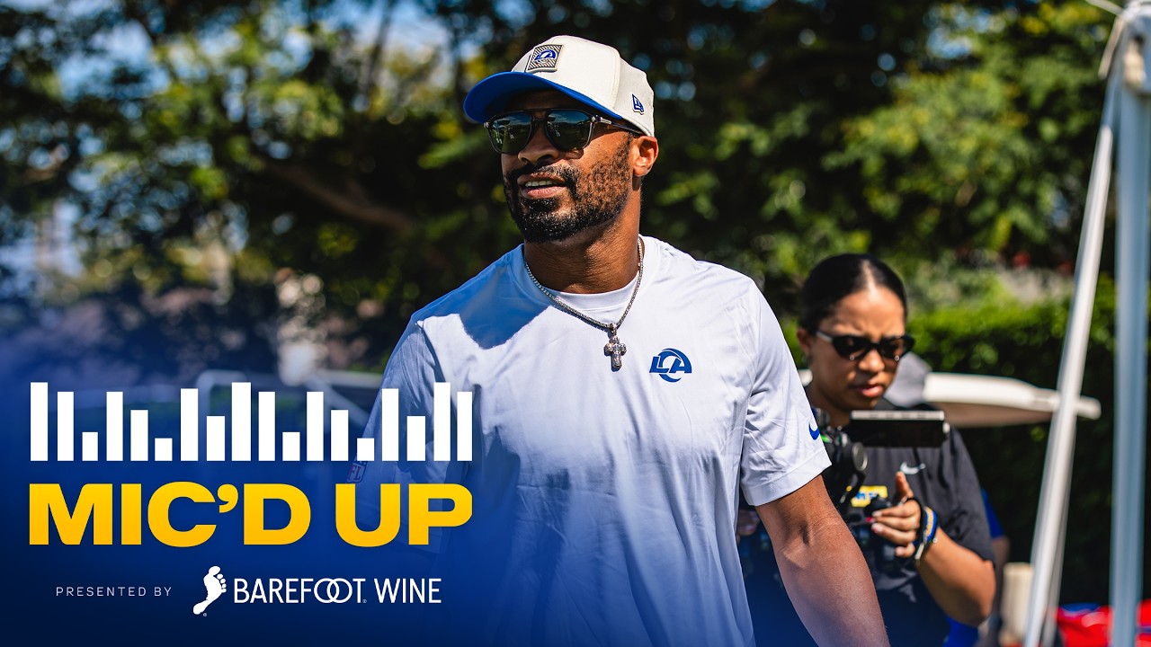 Robert Woods Mic'd Up During Rams Training Camp Practice