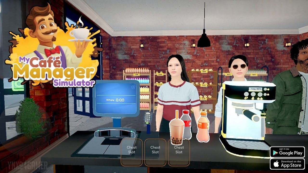 My Caf&eacute; Manager: Simulator 3D Android Gameplay