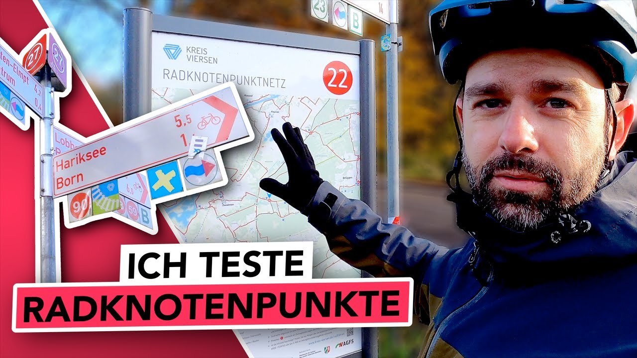 [03] Fahrradnavigation mit Radknotenpunkten: Die landschaftlich schöne Route 😂🚲