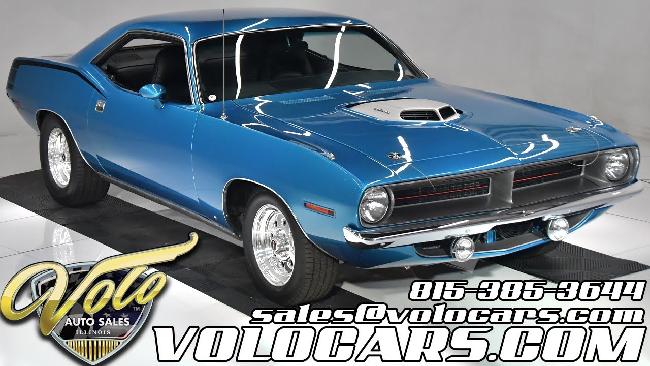 Plymouth Cuda 1970 года продаётся в Volo Auto Museum (V19631)