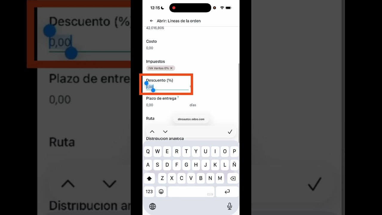 Proceso de creación de Cotizaciones y Facturas por la app de Odoo