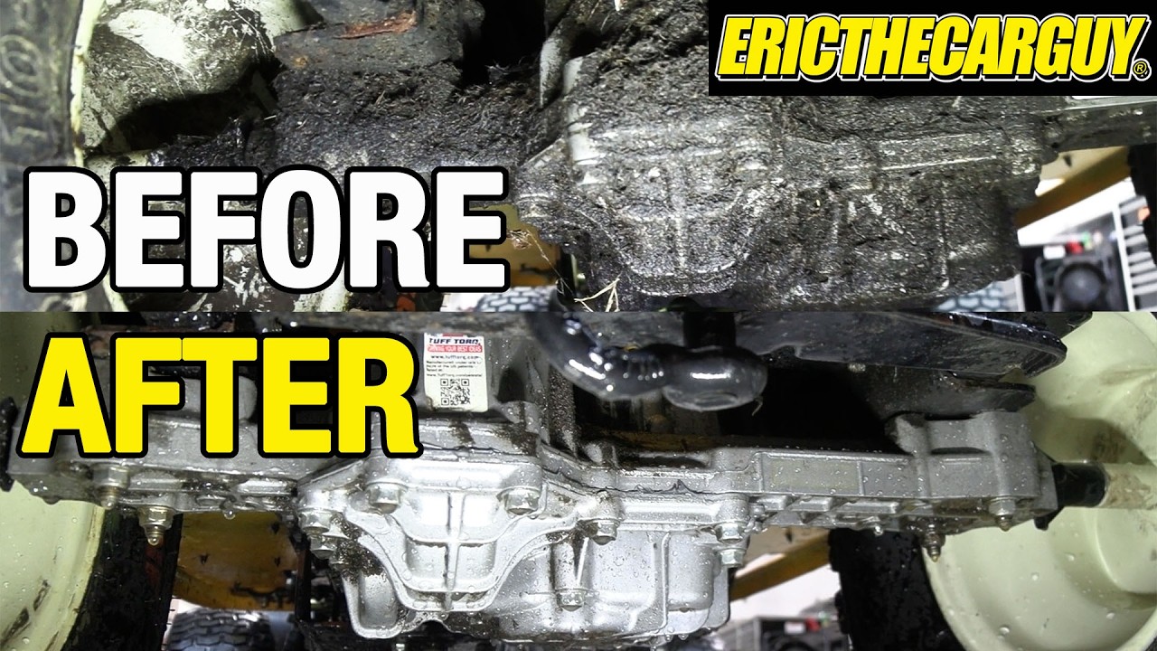 Re-sealing My Tuff Torq Transmission Before the Snow Comes