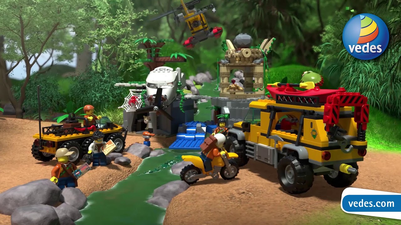 LEGO&reg; City 60161 Dschungel-Forschungsstation 📺 VEDES TV-Spot 2017