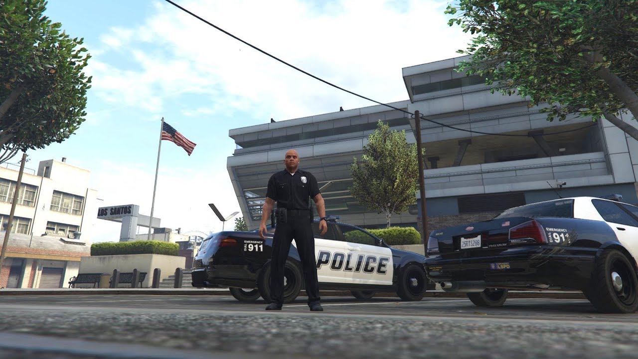 GTA 5 - Los Santos Police Department Tour