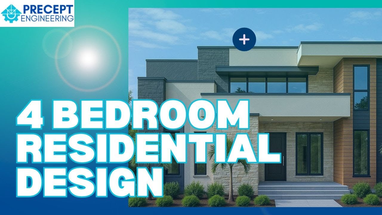 DESIGN OF A 4 BEDROOM RESIDENTIAL UNIT