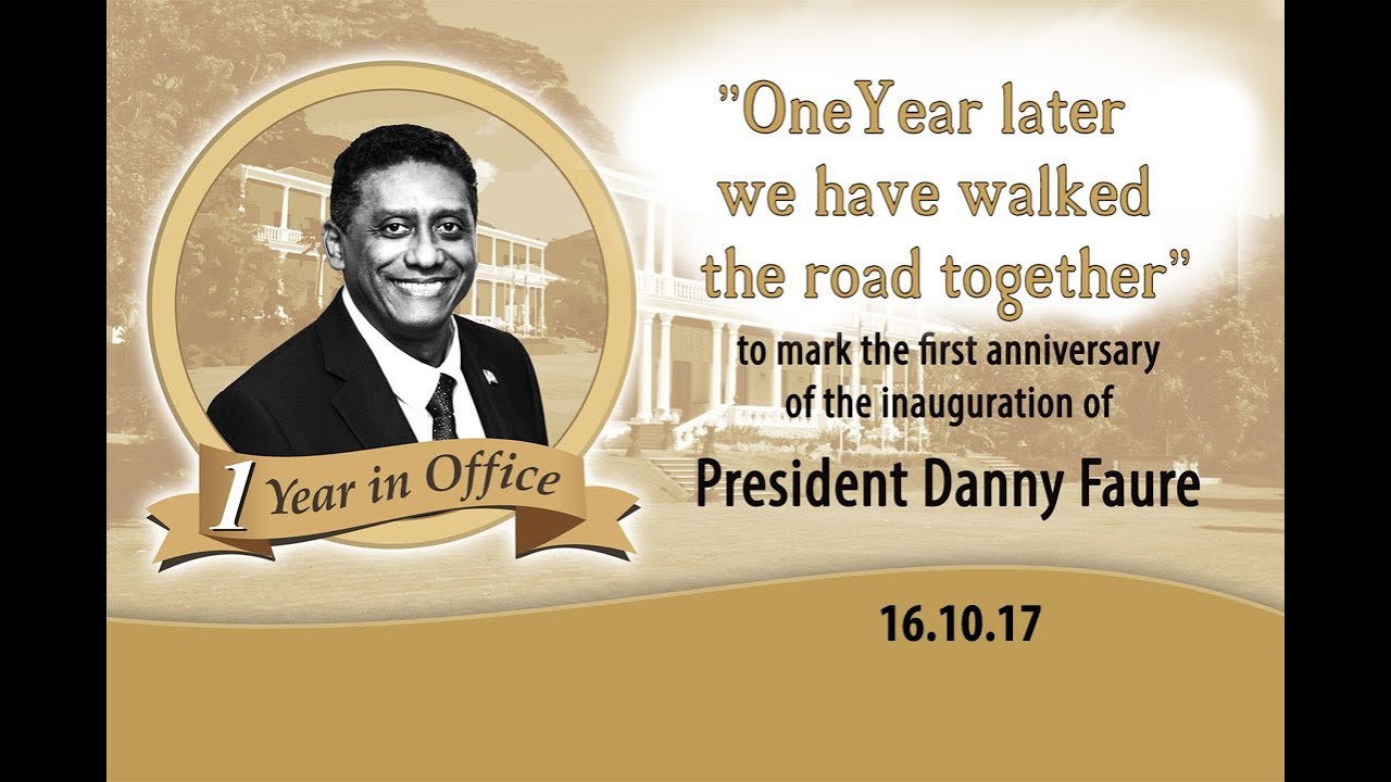 Photo Slideshow- 1 Year Anniversary of Inauguration of President Danny Faure