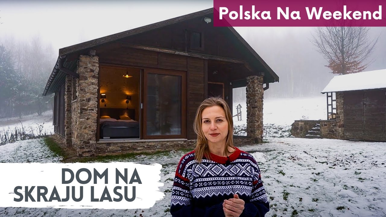 Leśny dom z piecem do pizzy i sauną 🔥 Polska Na Weekend