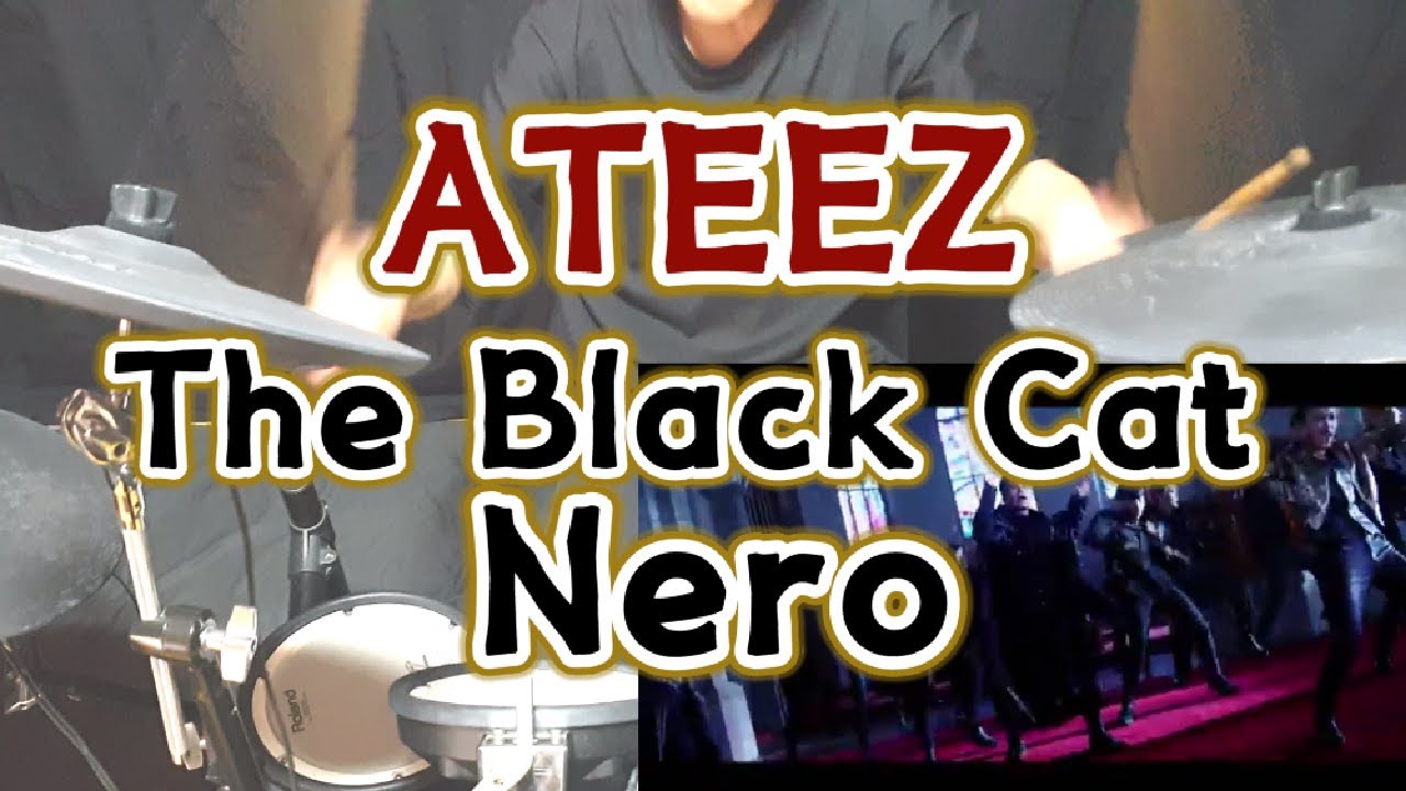 'ATEEZ - THE BLACK CAT NERO’ 에이티즈 -검은고양이 네로 Halloween Performance Drum Cover 드럼 커버 연주 Ft.김종국(Turbo)