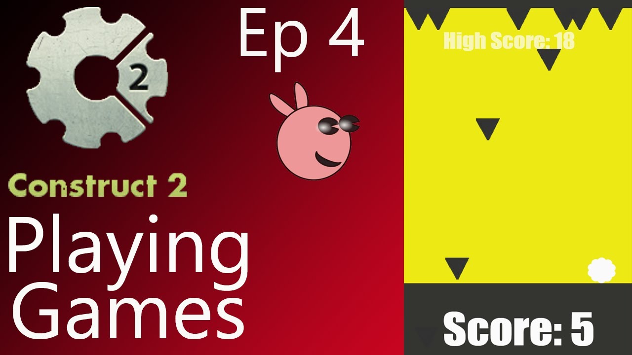 Playing a game built with Construct 2 Ep4