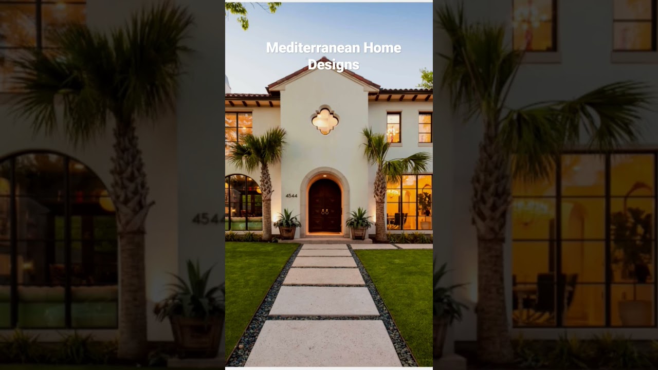 Mediterranean Home Designs #architecturedesign #design #homedesign #housedesign#luxury