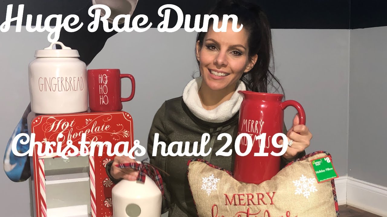 Huge Rae Dunn Christmas Haul 2019