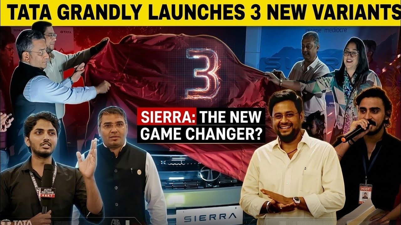 TaTa Grandly Launches the much awaited 3 new varients of its Model