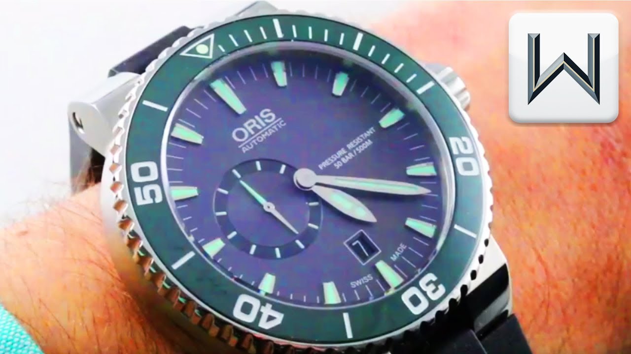 Oris Aquis Small Second Green Ceramic (01 743 7673 4137-07 4 26 34EB) Luxury Watch Review