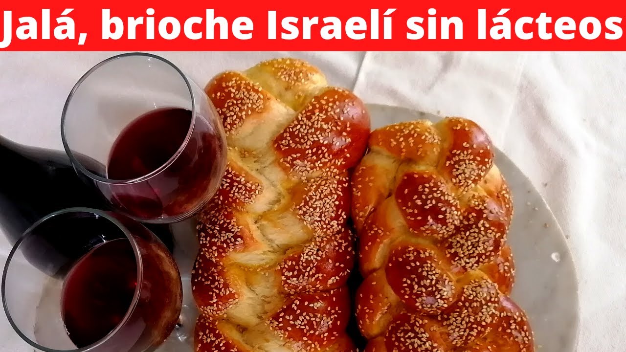 JALÁ, BRIOCHE ISRAELÍ SIN LÁCTEOS | Chala, Israeli dairy-free brioche. (English subs) | El Gaspacho.