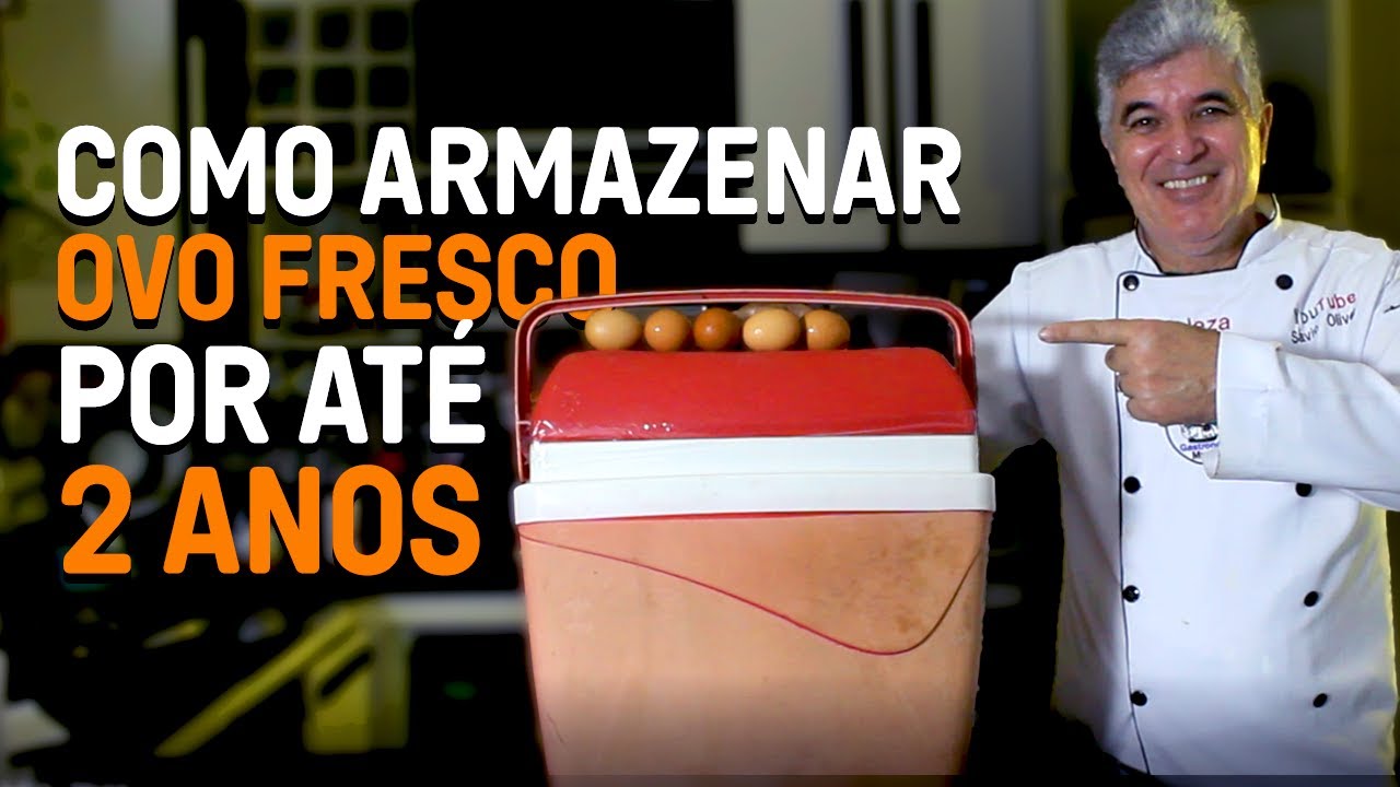 Como armazenar OVO FRESCO por até 2 ANOS! super fácil!!