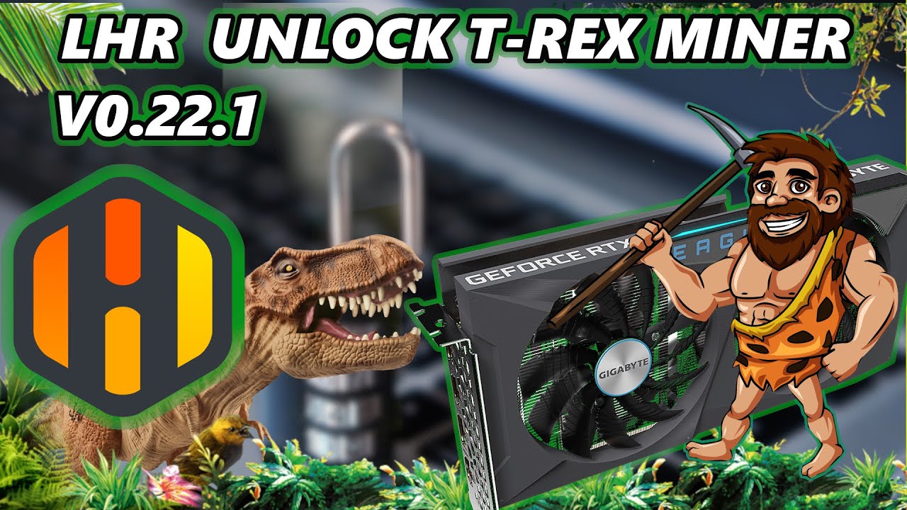 LHR Unlock RTX 3060 T-REX MINER V 0.22.1 | In Hive OS