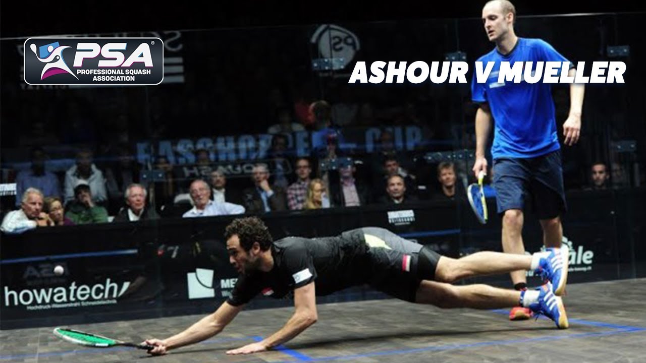 PSA Rewind: Ashour v Müller - 2015 Grasshopper Cup - Full Squash Match