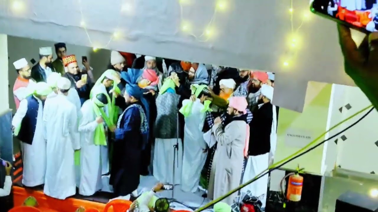 Jalsa dastar bandi madrasa abbas nagar tajganj agra.sunni committee agra.jalsa agra 