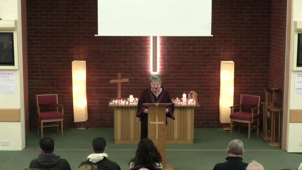 Jan leads our Carol service this morning as Jon continues our journey to Jesus' birth.