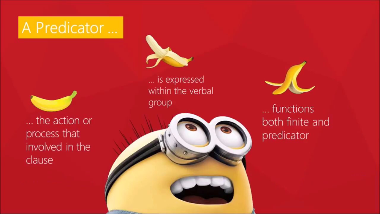 Systemic Functional Linguistics: Identifying Predicator