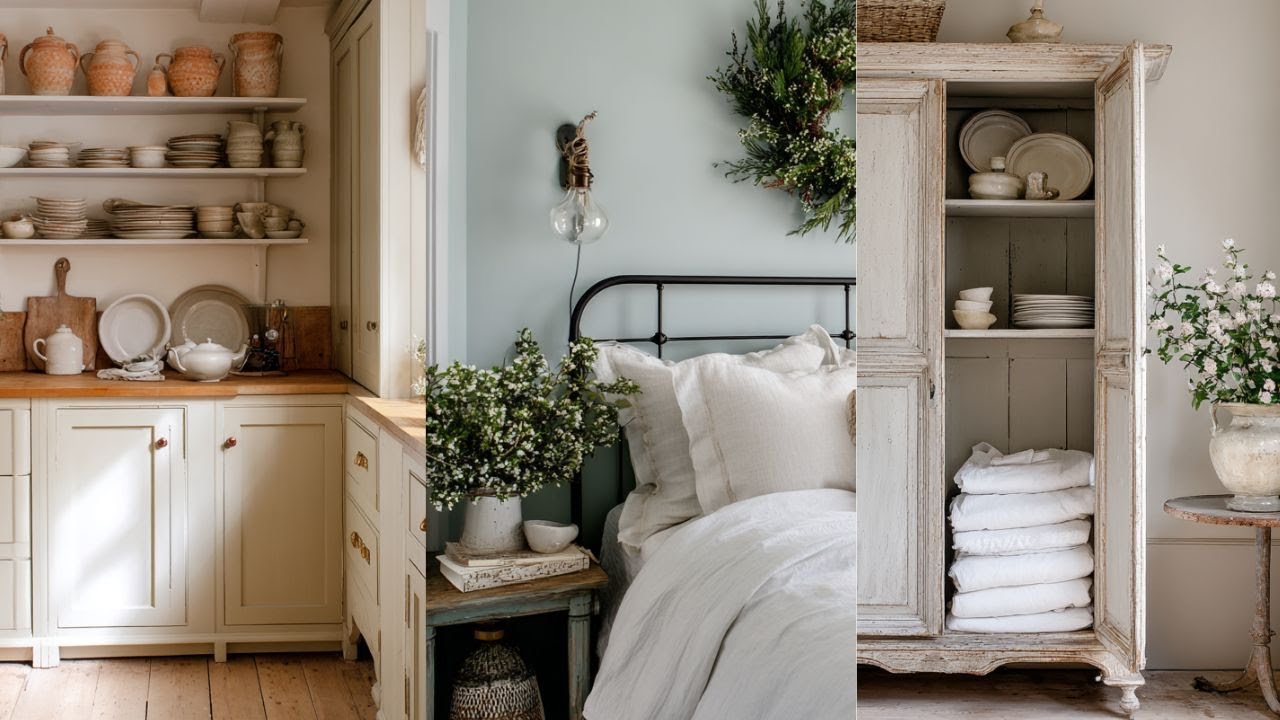 Vintage English Cottage Winter Decorating Ideas Cozy, Soft & Classic Interiors