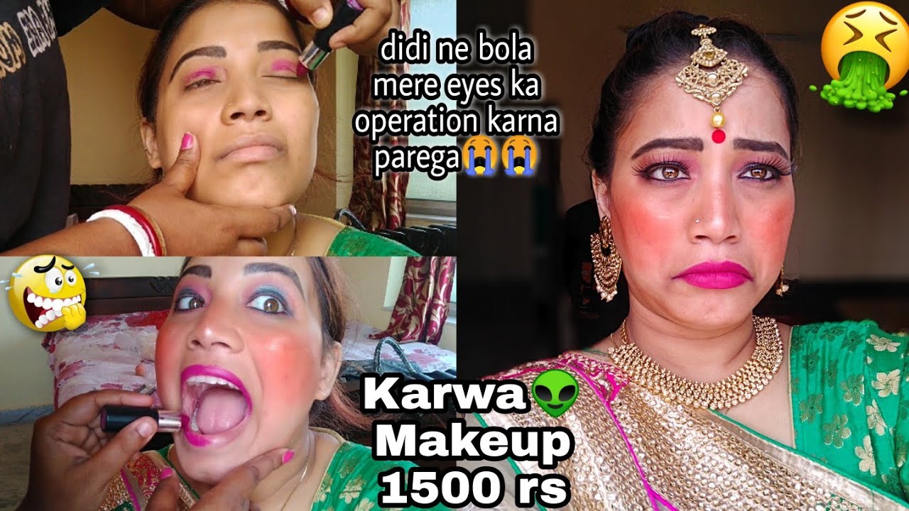 I went to the worst reviewed makeup artist in India Kolkata|| *gone horribly wrong* || Myself Riya