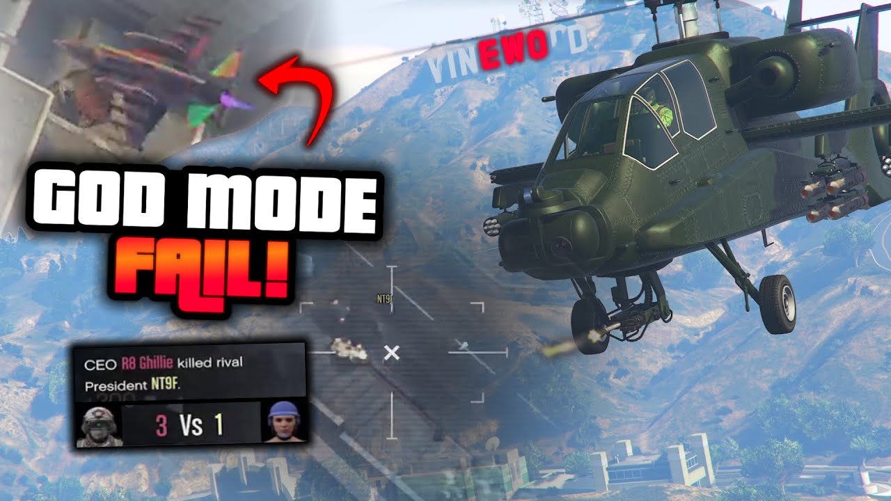 Tryhard Sweat Grabs a God Mode Jet, But Ultimately, His Fate is Still Met in GTA Online!