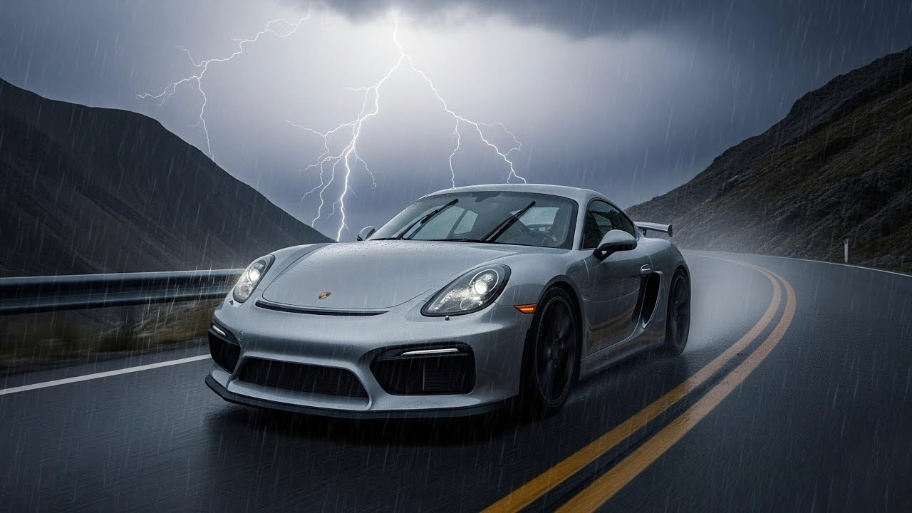 Onboard - Rain & Flat-Six Symphony - Porsche GT4