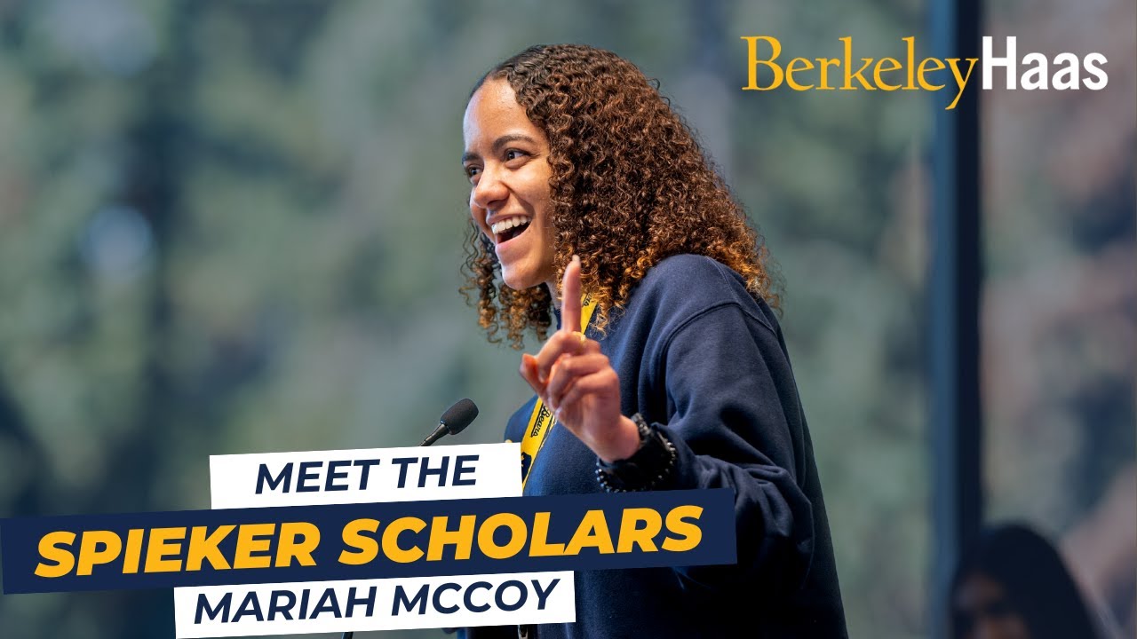 Meet the Spieker Scholars with Mariah McCoy