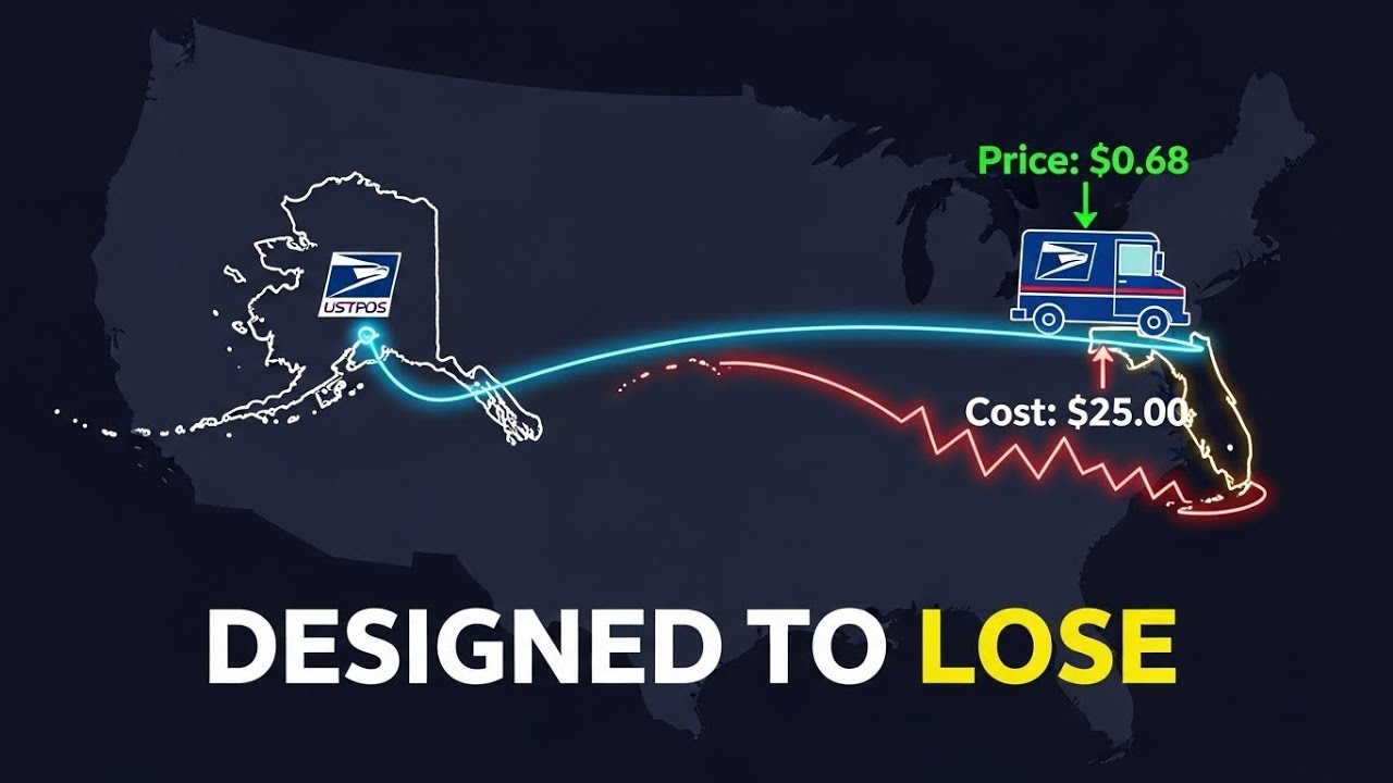 Почему Почтовая служба США по закону обречена на провал [Ловушка за 0,68 доллара]